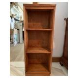 SMALL, 3-TIER WOOD SHELF; 15