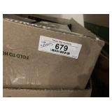 3 BOXES: ASSORTED VHS TAPES & A REWINDER