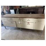 CONSOLE CABINET WITH 6 DRAWERS AND 2 DOORS;