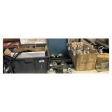 2 BOXES: LIGHT FIXTURES AND ACCESSORIES INCLUDING