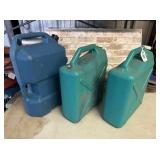 (3 PCS) RIGID PLASTIC WATER CONTAINERS (JERRY-CAN