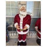 VINTAGE GEMMY LIFE-SIZE ANIMATED DANCING SANTA