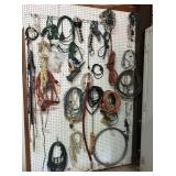 LARGE SELECTION OF EXTENSION CORDS, POWER STRIPS,