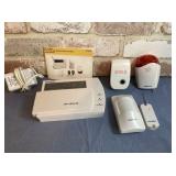 BOX LOT: ASSORTMENT OF HOUSE ALARMS- NOT TESTED;