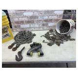 GROUP LOT: BRUSH / STUMP PULLER TOOL, ASSORTED
