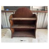 VINTAGE TABLETOP 3 TIER WOOD SHELF