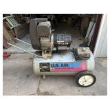 U.S. AIR 2 HP AIR COMPRESSOR; CAMPBELL HAUSFELD