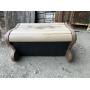 Hard Plastic Outdoor Bench with Storage