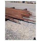 All thirty eight pieces well pipe