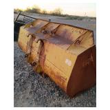 9' Front end loader bucket and quick attach