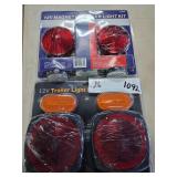Two 12 volt trailer light kit