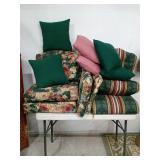 Cushions for the wicker sets