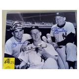 8x10 AUTOGRAPHS OF NEW YORK YANKEES LEGENDS