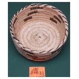 PIMA TOHONO O'ODHAM HAND WOVEN BASKET
