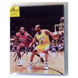 8x10 AUTOGRAPHED MICHAEL JORDAN & KOBE BRYANT