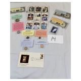COLLECTER COINS/BASEBALL CARDS