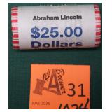 2010 LINCOLN GOLDEN DOLLAR ROLL