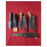 HANDCRAFTED DAMASCUS KNIVES