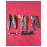 HANDCRAFTED DAMASCUS KNIVES