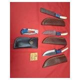 HANDCRAFTED DAMASCUS HUNTING KNIVES