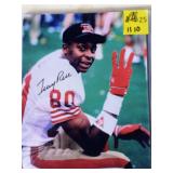8x10 AUTOGRAPH OF JERRY RICE, SF 49ers