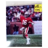 8x10 AUTOGRAPH OF JOE MONTANA