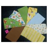 WOODLAND BABY NURSERY FLANNEL RAG QUILT KIT