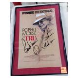 1990 TONY AWARD WINNER ROBERT MORSE FRAMED/SIGNED
