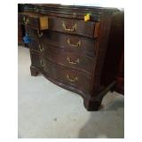 mid-to-late 20th-cent reprod Chippendale Mahogany