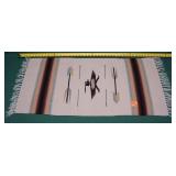 NAVAJO THUNDERBIRD HAND WOVEN RUG