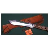 PRE-DATE PUMA WHITE HUNTER KNIFE & SHEATH