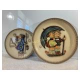 Lot of 2 MJ Hummel Plates