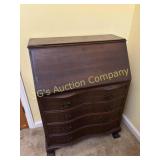 Vintage Mahogany Secretary Desk