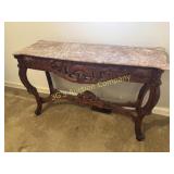 Marble Top Sofa Table