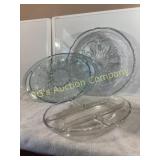 Lot of 3 Platters