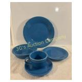 Peacock Fiesta 5pc Place Setting