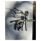 Wrench and Sockets Lot