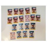 LOT OF 1984 PURINA/TOPPS STAR BASEBALL CARDS