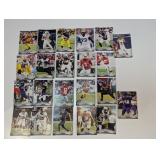 LOT OF STAR ROOKIE FOOTBALL CARDS