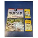 (3) 2022 National Park Guide & Colorado Map Lot