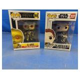 (2) Funko Pop Star Wars Figures
