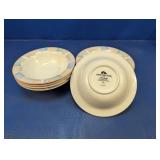 (9) Noritake New Decade Soup Bowls