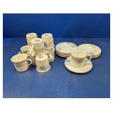 (22) Noritake New Decade Cups & Saucers