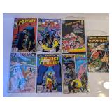 (7) Vintage DC Comic Books - Robin, Aquaman