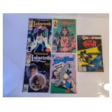 (5) Comic Books - Labyrinth, Conan, DuckTales, War