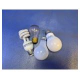 (4) Sylvania Assorted Light Bulbs