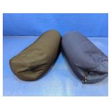 (2) Travel Bolster Pillows