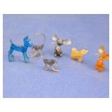 (6) Miniature Animal Figurines