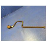 Vintage Z-Shaped Metal Crank Tool