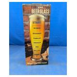 Buzzy Giant Beer Glass w/ Skill Level